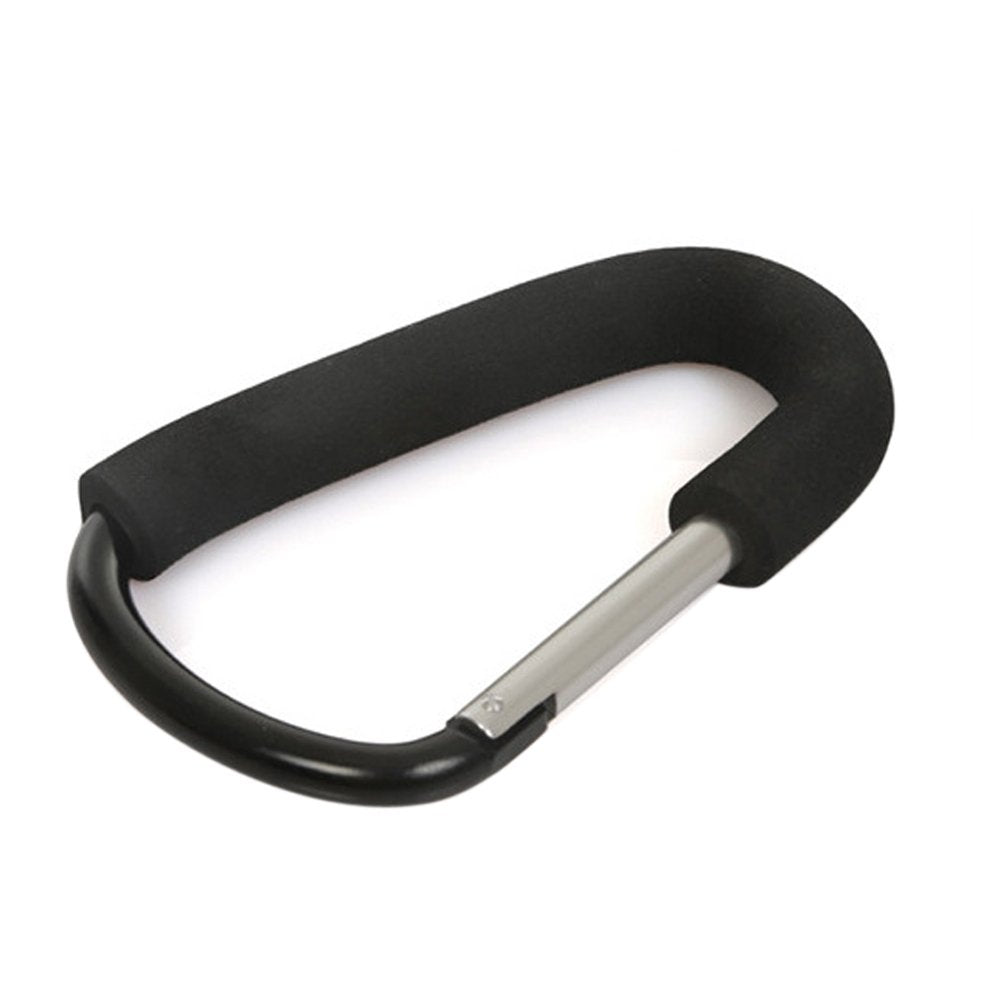 Baby Stroller Hooks,Aluminium Black Pram Hook Shopping Bag (S)