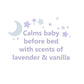 Aveeno Baby Calming Comfort Bath & Wash With Relaxing Lavender & Vanilla Scents & Natural Oat Extract, Hypoallergenic & Tear-Fre