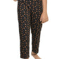 Girls Printed Cotton Regular Fit Pyjamas Lower (Pack of 1) Black5