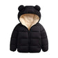 Wallarenear Winter Coats For Toddler Kids Baby Boys Girls Padded Light Puffer Jacket Outerwear Infant Winter Down Jacket With Ho