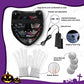 Stonch Halloween Mask Skeleton Gloves Set, 3 Modes Light Up Scary Led Mask With Led Glow Gloves, Halloween Decorations Anonymous