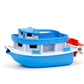 Green Toys Paddle Boat, Blue/Grey - Pretend Play, Motor Skills, Kids Bath Toy Floating Pouring Vehicle. No BPA, phthalates, PVC.