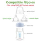 Maymom Wide-Mouth Milk Storage Collection Bottle With Dome Cap, Bottle Top, Sureseal Sealing Disk; Can Replace Spectra S1 S2 Bot