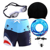 Lebami Swimming Kit For Kids Boys | Swim Trunks, Goggles, Swim Cap, Nose Clip, Ear Plugs,Swim Tube | Accessories For Swimming, W