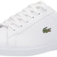 Lacoste Kids Lerond Sneaker, White, 4 Us Unisex Toddler