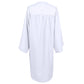 GradPlaza Matte Choir Robe for Church Baptism Officiant Confirmation or Costume,Graduation Gown for School White Size 57ff