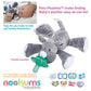 Nookums Paci-Plushies Shakies - Pacifier Holder - Adapts To Name Brand Pacifiers, Suitable For All Ages, Plush Toy Includes Deta