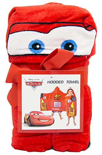 Disney/Pixar Cars Tune Up Hooded Cape Towel, 22    X 51