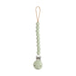 mushie 100% Silicone Baby Pacifier Clip BPA Free | Hera (Sage)