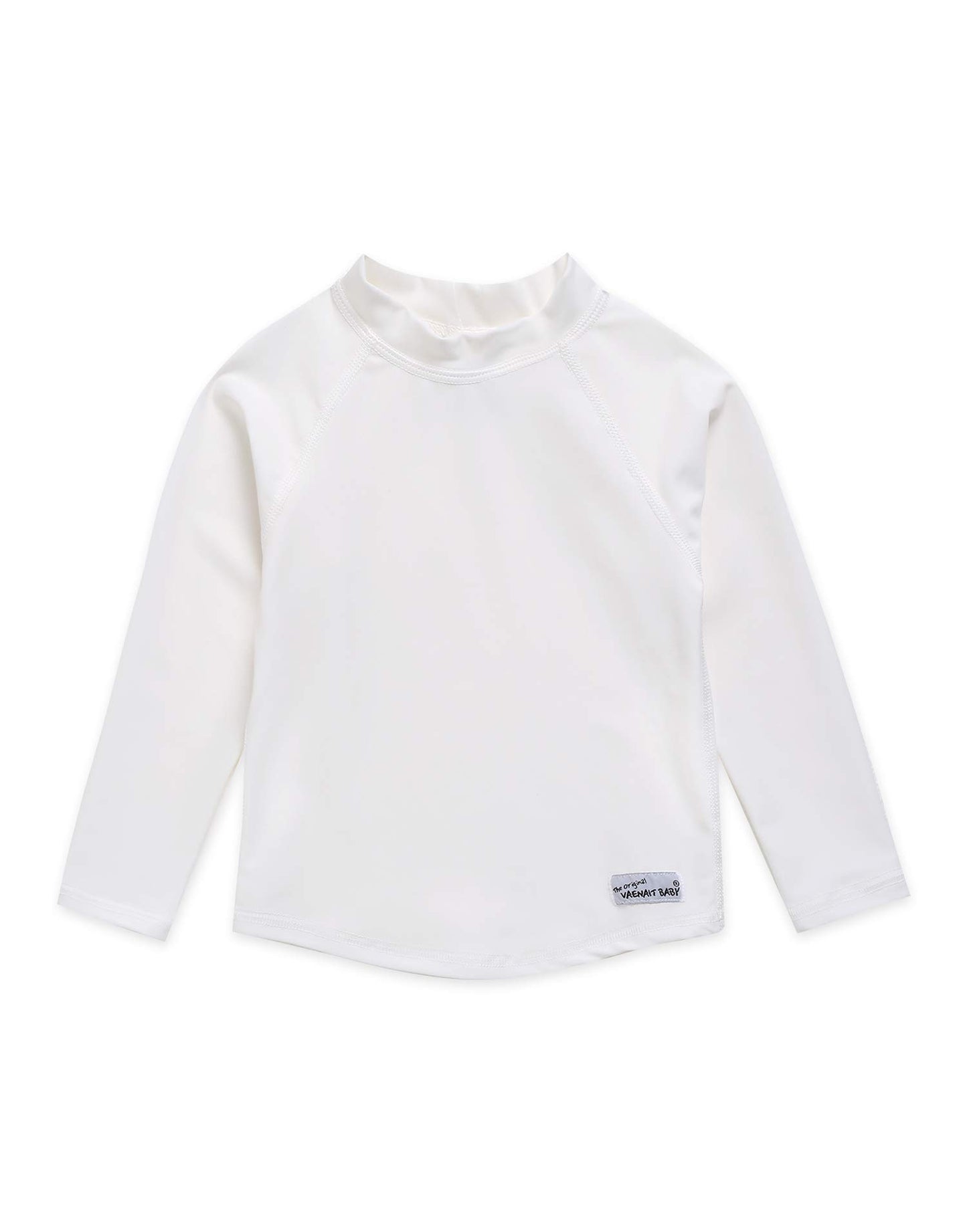 Vaenait Baby Infant Kids Sun Protection Rashguard Long Sleeve Swim Shirt L.Oasis White L
