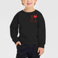 Gliglittr Toddler Baby Boy Valentines Day Sweatshirt Mr Steal Your Heart Long Sleeve Shirt Xoxo Crewneck Pullover Top Outfit (Bl