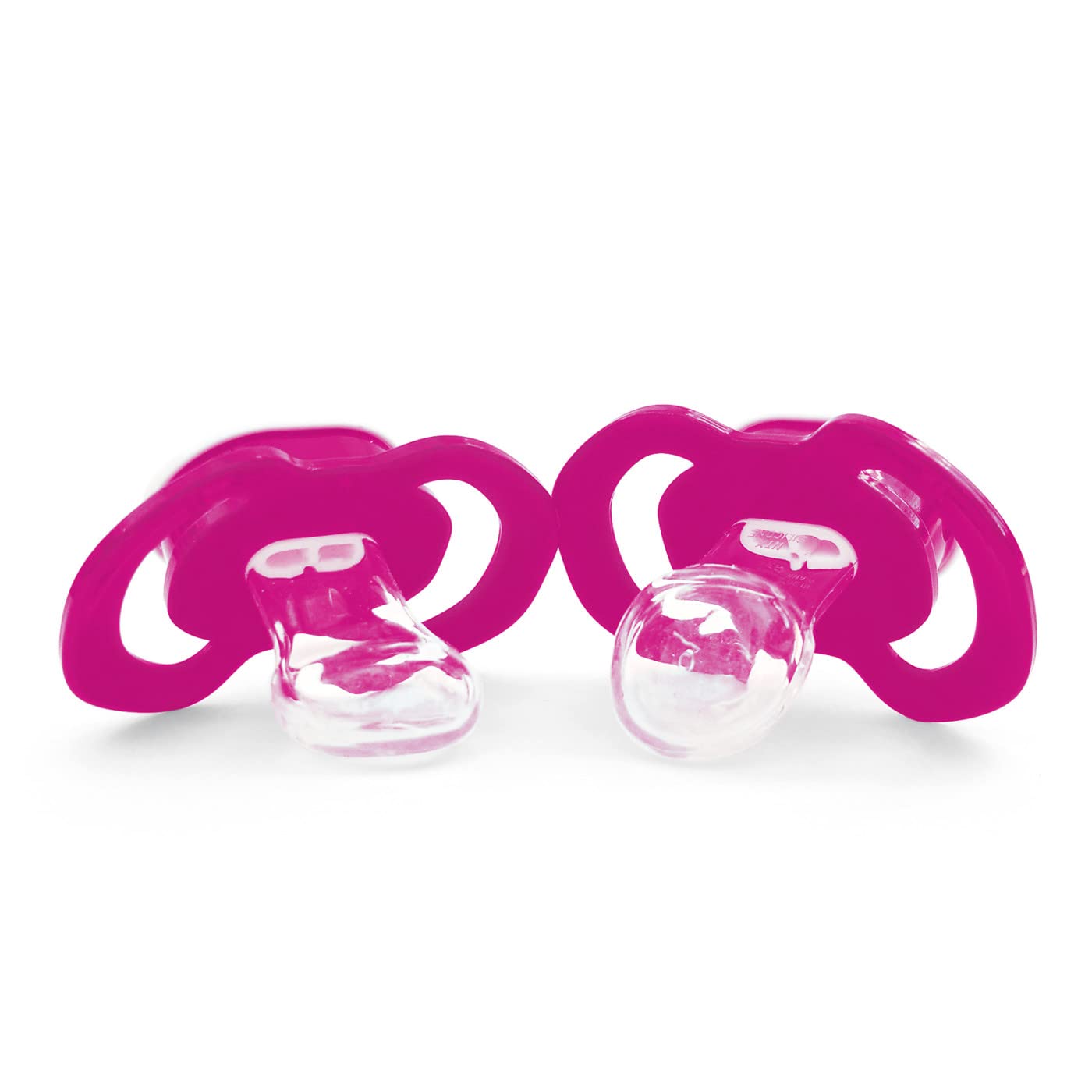 BabyFanatic Girls Pink Pacifier 2-Pack - NFL Chicago Bears - Officially Licensed League Gear