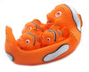 Playmaker Toys Rubber Clown Fish Family Bathtub Toy Pals Also A Great Pet Dog Chew Toy Set