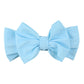 RuffleButts Girls Swim Bow Headband - Blue Breeze, One Size