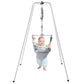 Vevor Baby Jumper Bouncer, Height-Adjustable Baby Jumpers With Stand, Quick-Folding Toddler Infant Jumper For 6+ Months, Indoor