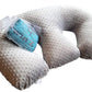 Twin Z Pillow The 6 Uses In 1 Twin Pillow ! Grey Plus Free Travel Bag!