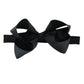 Rufflebutts Girls Black Bow Headband - One Size