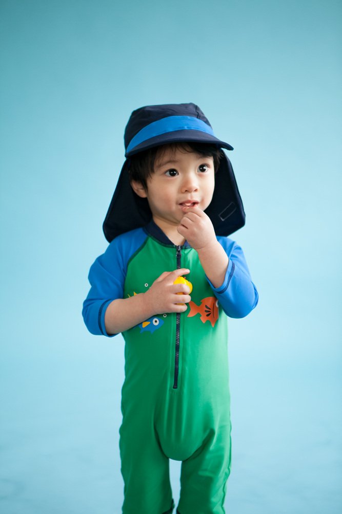 Vaenait Baby 0-24M Infant Boys Longsleeves One Piece Swimsuit Baby Green Tang S