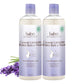 Babo Botanicals Calming Lavender 2-In-1 Bubble Bath & Wash - Relaxing Chamomile & Lavender - Ewg Verified- Vegan- For All Ages-