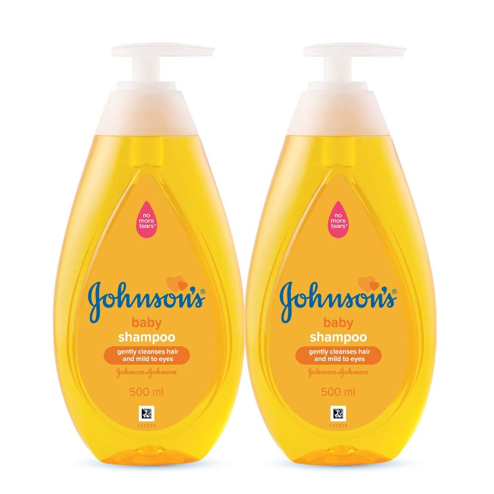 2 Pk. Johnson'S Baby Shampoo 500Ml (1000Ml Total)