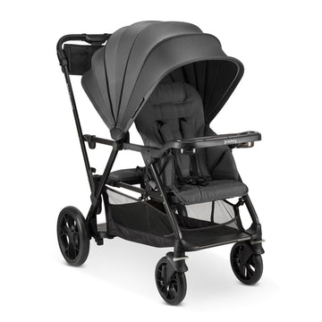 Joovy Caboose Rs Sit & Stand Double Stroller For Children Up To 55 Lb. With All-Terrain Wheels, Upf50+ Sun Canopy & Magnetic 5-P