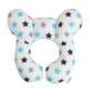 Baby Travel Pillow Toddler Head And Neck Support Pillow For Baby Pushchair,Car Seat,Travel(White)