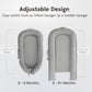 Infant Lounger Cover, 100% Organic Cotton, Newborn Essentials, Baby Gifts | Cover Only (Slategray_)