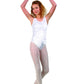 Girl'S Leotard White Velvet Xl