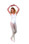 Girl'S Leotard White Velvet Xl