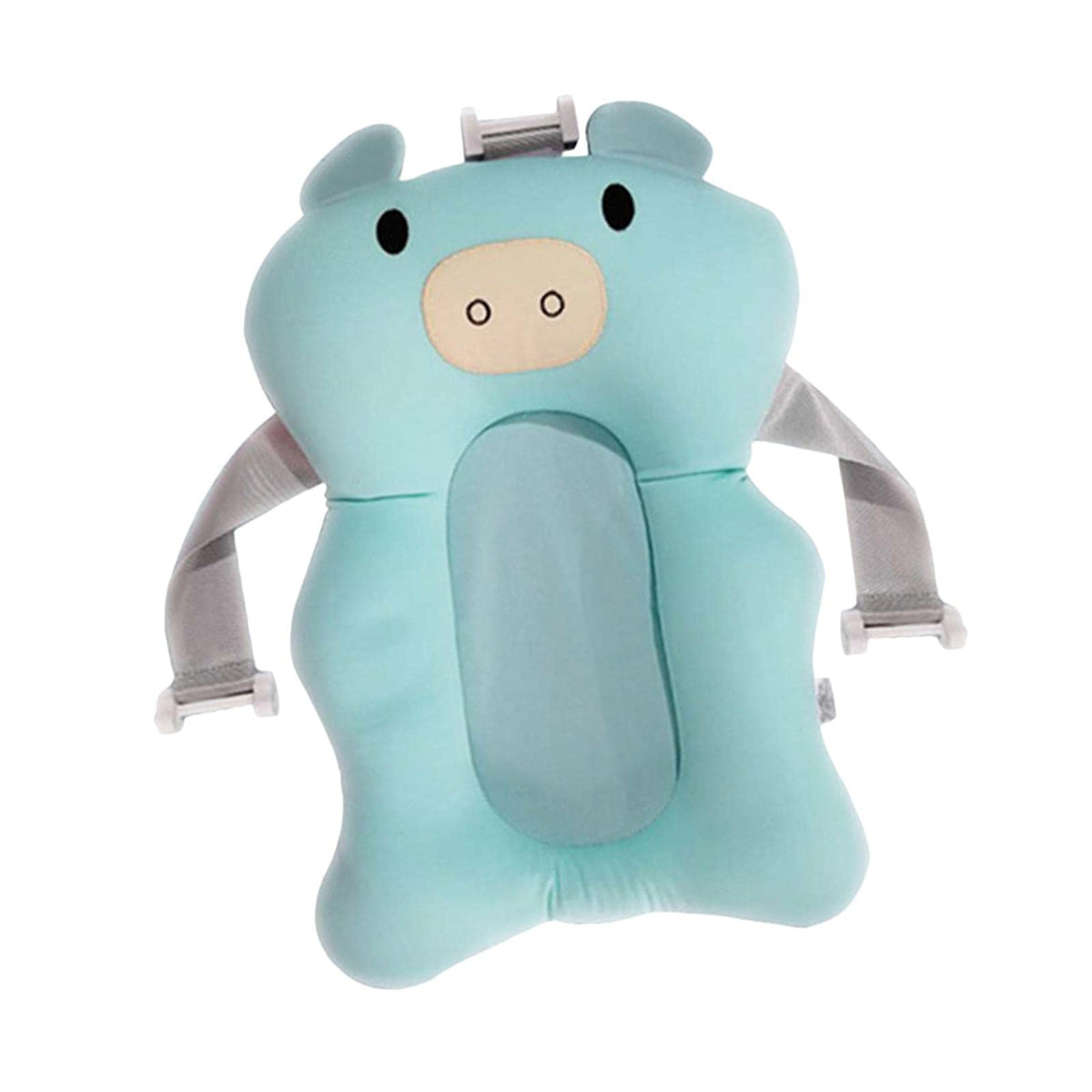 MeadawgsNonSlip Baby Bath Cushion Shower Pad Portable for Toddler Infant Newborn Blue|Baby|Bathing & Grooming|Bath Tub Seats & 