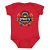 Kansas City Dynasty - History In The Making Kid 'S Onesie For Football Fans (Red Onesie, 12M)