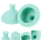 Healifty 2Pcs Silicone Palm Chest Percussion Cup Chest Physical Therapy Cup Pressure Drum Massage Treatment For Expectoration