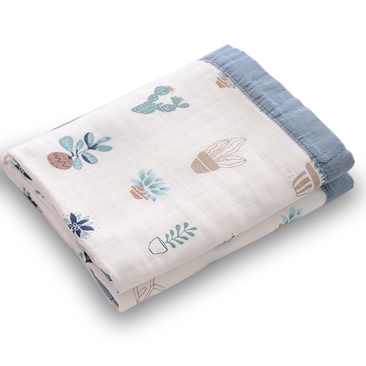 Muslin Soft Swaddle Blankets, Muslin Quilt Baby Blanket