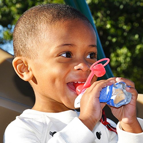 Choomee Softsip Food Pouch Top | Baby Led Weaning | No Spill Flow Control Valve, Protects Childs Mouth, 100% Silicone, Bpa Free