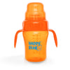 HAPPY BEAR 2 in 1 Spout and Straw Sipper 250ml | 2in1 | Spout and Straw | BPA Free | Twin Handle | Polypropylene Plastic | Plast