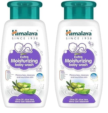 Himalaya Extra Moisturizing Baby Wash, 200Ml (Pack Of 2)