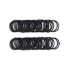 Baby Girls Hair Ties No-Metal Hair Elastics Ponytail Holders Hair Bands (2 Mm X 2.5 Cm,Black)
