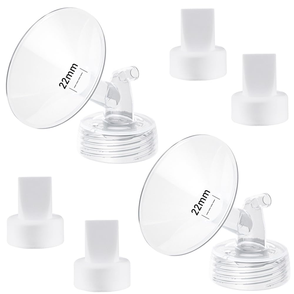 22Mm Flange And Duckbill Valve Compatible With Spectra S1 Spectra S2 Spectra9 Plus Synergy Gold Breast Pump, Spectra Pump Parts