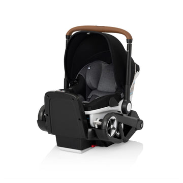 Gold Shyft DualRide with Carryall Storage Infant Car Seat and Stroller Combo (Moonstone Gray)
