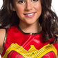 Rubie'S Girl'S Dc Comics Ww84 Wonder Woman Costume, Medium