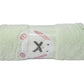 Soft Fleece Baby Blanket, Green, Cute Bunny Applique, Plush Wrap for Newborns and Infants