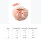 Baby Girls Tutu Bloomers Diaper Cover Cotton Tulle Bloomers And Headband Set Peach 6-12 Months