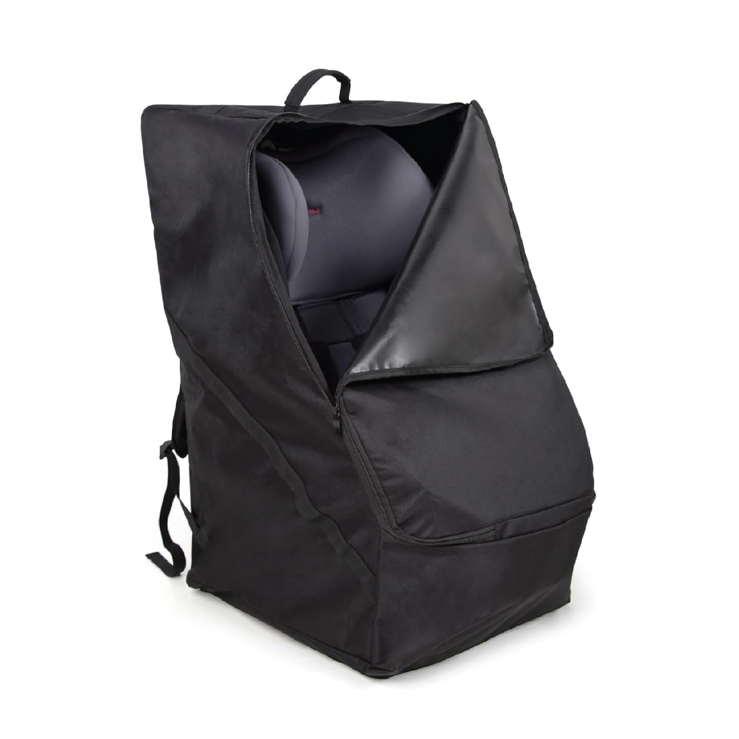 The Peanutshell Carseat Travel Bag for Airplane, Durable Padded Bag Gate Check Easy Carry Airport Car Seat Cover, Fits Most Grac