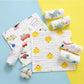 FRAZIX Baby Muslin Face Towel | 100% Soft Cotton Baby Handkerchiefs | 10 x 10 Inch | Ultra Soft Reusable Face Towels for Newborn