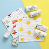 FRAZIX Baby Muslin Face Towel | 100% Soft Cotton Baby Handkerchiefs | 10 x 10 Inch | Ultra Soft Reusable Face Towels for Newborn