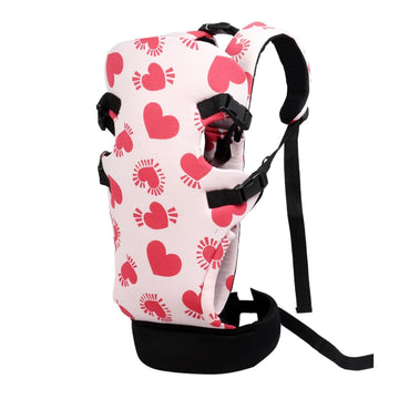 My Giraffe  Skippy  4 In 1 Baby Carrier With Extra Head Support & Waistband  3.5 Kgs To 20 Kgs  4 Carry Postions. (Pink Big 