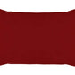 Kuber Industries Soft Throw Inserts with Microfiber Filled, Full Back & Lumbar Support Decorative Pillow 16inchx24inch(Maroon)