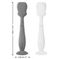 2 Pack Baby Diaper Cream Brush, Diaper Cream Spatula Applicator Silicone Baby Butt Paste Spatula For Babies, Newborn (Gray, Whit