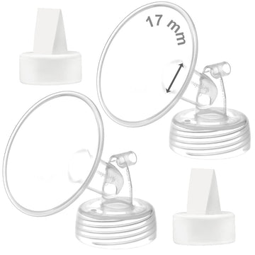 Maymom 17Mm Flange And Duckbill Valve Compatible With Spectra S1 Spectra S2 Spectra 9 Plus Not Original Spectra Pump Parts Repla