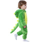 Baby Green Dinosaur Costumes Unisex Toddler Outfit Halloween Dress Up Romper 30-36 Months